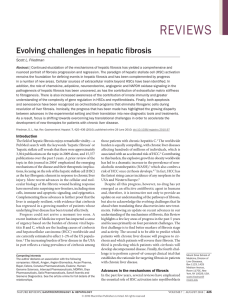 Evolving challenges in hepatic fibrosis