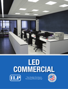 LED Commercial Brochure - Industrial Lighting Products
