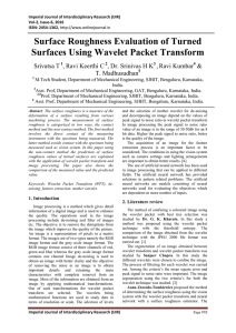 Surface Roughness Evaluation of Turned Surfaces Using