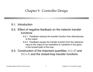 Chapter 9. Controller Design