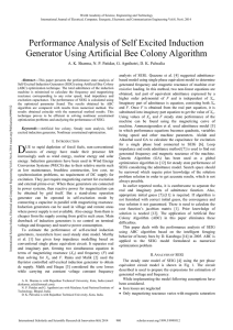 Performance Analysis of Self Excited Induction Generator Using