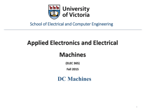 Applied Electronics and Electrical Machines