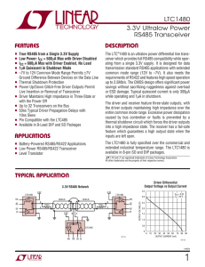 LTC1480 - Linear Technology