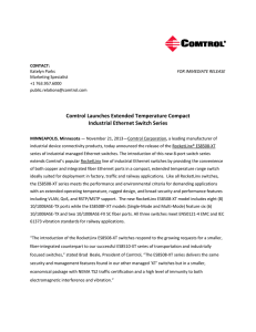 Comtrol Launches Extended Temperature Compact Industrial