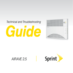 Guide - Sprint Support