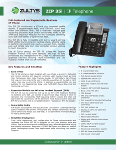 ZIP 35i | IP Telephone