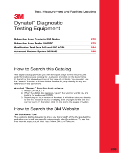 Dynatel Diagnostic Testing Equipment