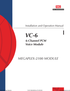 megaplex-2100 module