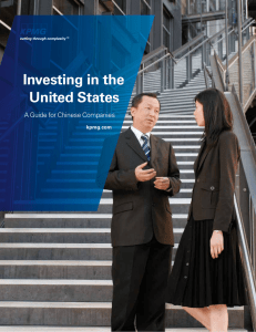Investing in the United States