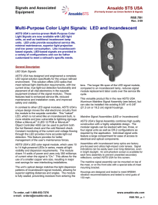 Multi-Purpose Color Light Signals: LED and