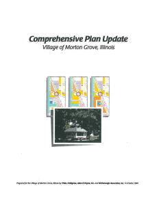 Comprehensive Plan - Village of Morton Grove