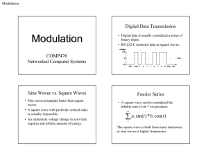 Lecture Slides on Modulation Technique