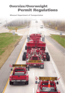 Permit Regulations - Missouri Department of Transportation