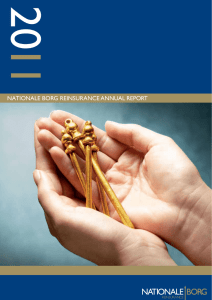 NATIONALE BORG REINSURANCE ANNUAL REPORT