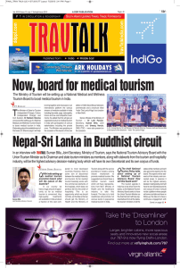 July 1st Issue - trav talk india