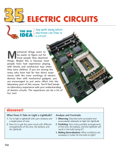35 Electric Circuits - Van Buren Public Schools