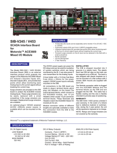 SIB-V245 / V453 - Wilkerson Instrument Co., Inc.