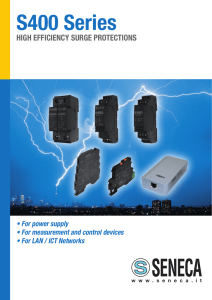 S400 Series High Efficiency Surge Protections