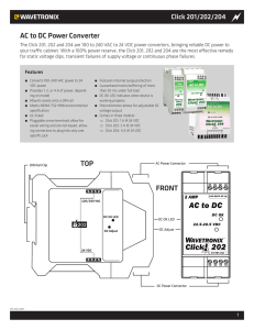 Click 201/202/204 Datasheet