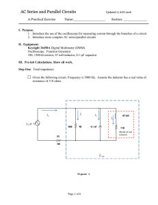 AC Series and Parallel Circuits