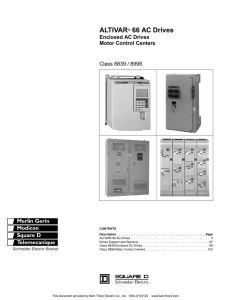 ALTIVAR® 66 AC Drives - Barr