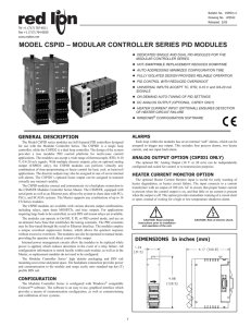CSPID Data Sheet/Manual PDF
