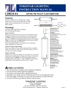 LDR24-4A - Tokistar Lighting