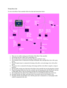 Wiring for a Micro-Trak GSC-1000