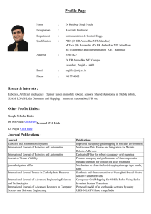 Profile as PDF - Dr BR Ambedkar National Institute of