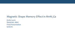 Magnetic Shape Memory Effect in MnNi2Ga