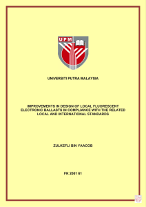 universiti putra malaysia improvements in design of local