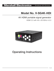 V-SG4K-HDI - Marshall Electronics