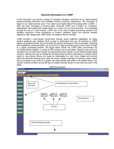 General Information  - J-DSP