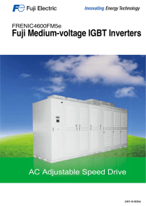 Fuji Medium-voltage IGBT Inverters