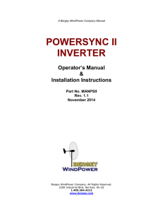 PowerSync Inverter