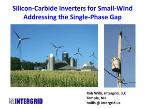 Silicon-Carbide Inverters for Small
