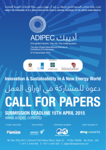 CFP brochure 29 march - The Society of Petroleum Engineers