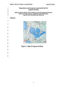 Figures Figure 1. Map of Laguna de Bay