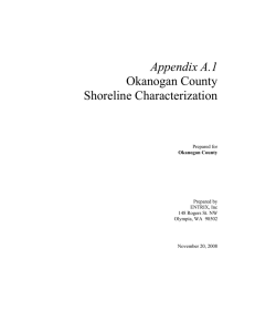 Shoreline Characterization Report