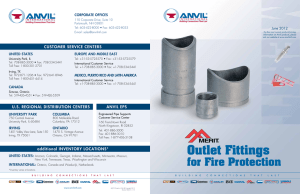 Outlet Fittings - Anvil International