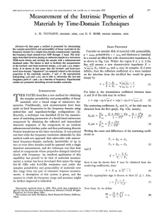 Measurement of the Intrinsic Properties of