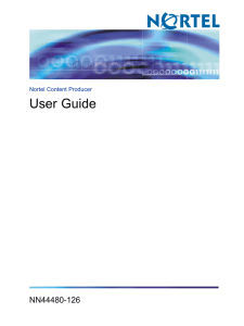 User Guide - Avaya Support