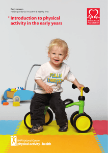 2 Introduction to physical activity in the early years