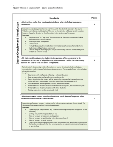 Course Overview and Introduction - Southeastern Louisiana University