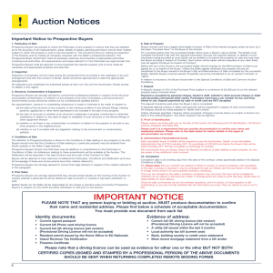 Auction Notices - Savills Auctions
