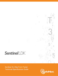 Sentinel HL Chip Form Factor - Technical Specifications Guide