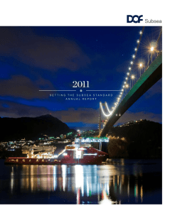 DOF Subsea Annual Report 2011 PDF