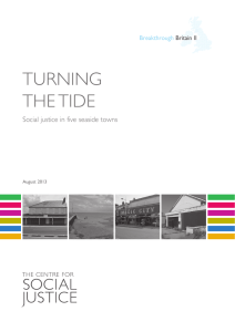 Turning the Tide - Centre for Social Justice