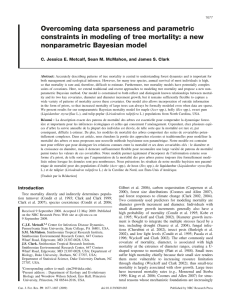 Overcoming data sparseness and parametric constraints in