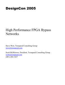 High Performance FPGA Bypass Networks
